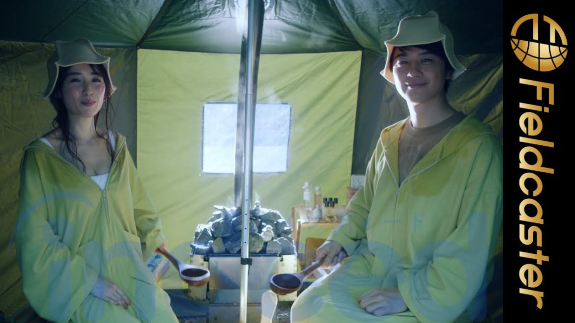 斎藤工と泉里香がテントサウナで整う!Indeed 斎藤工と泉里香がテントサウナで整う!Indeed