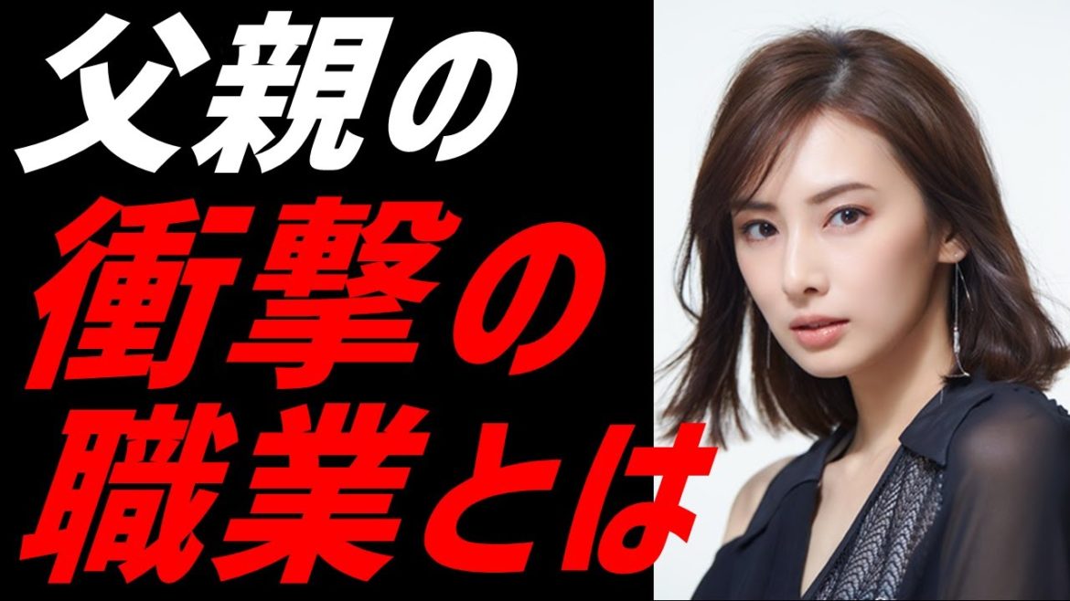 北川景子の父親は日本の重要人物！？我が国の防衛に深く関わるその職業とは？