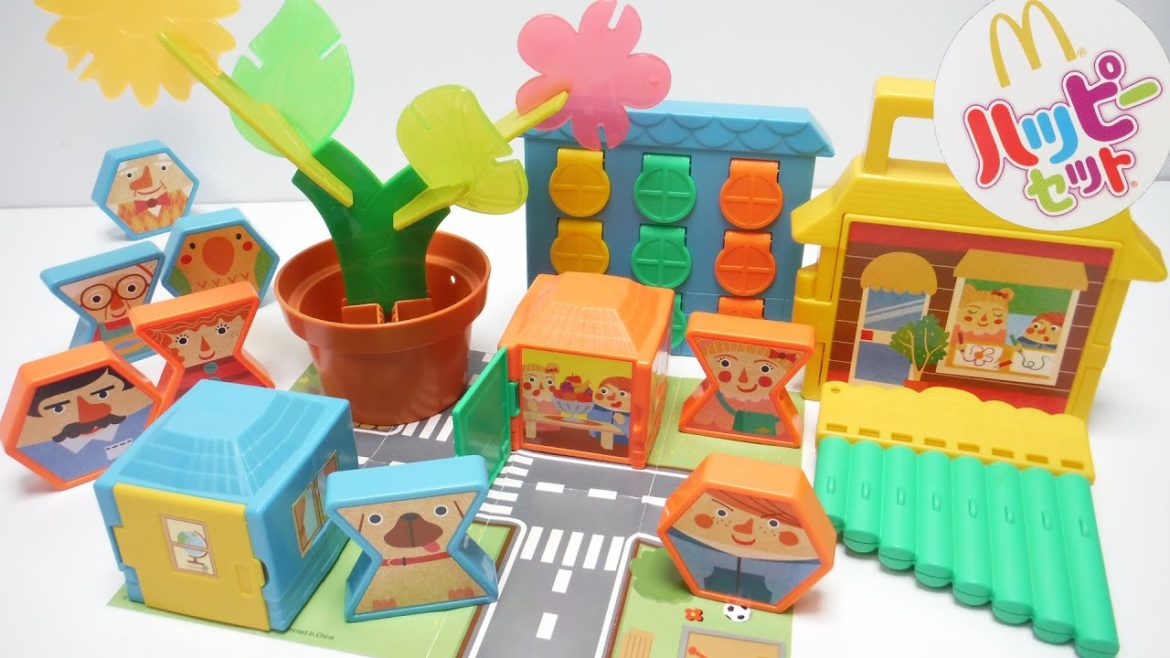 ハッピーセット ボーネルンド 全６種 開封 2020/6/19～ Japanese McDonald happy meal toys BorneLund マクドナルド