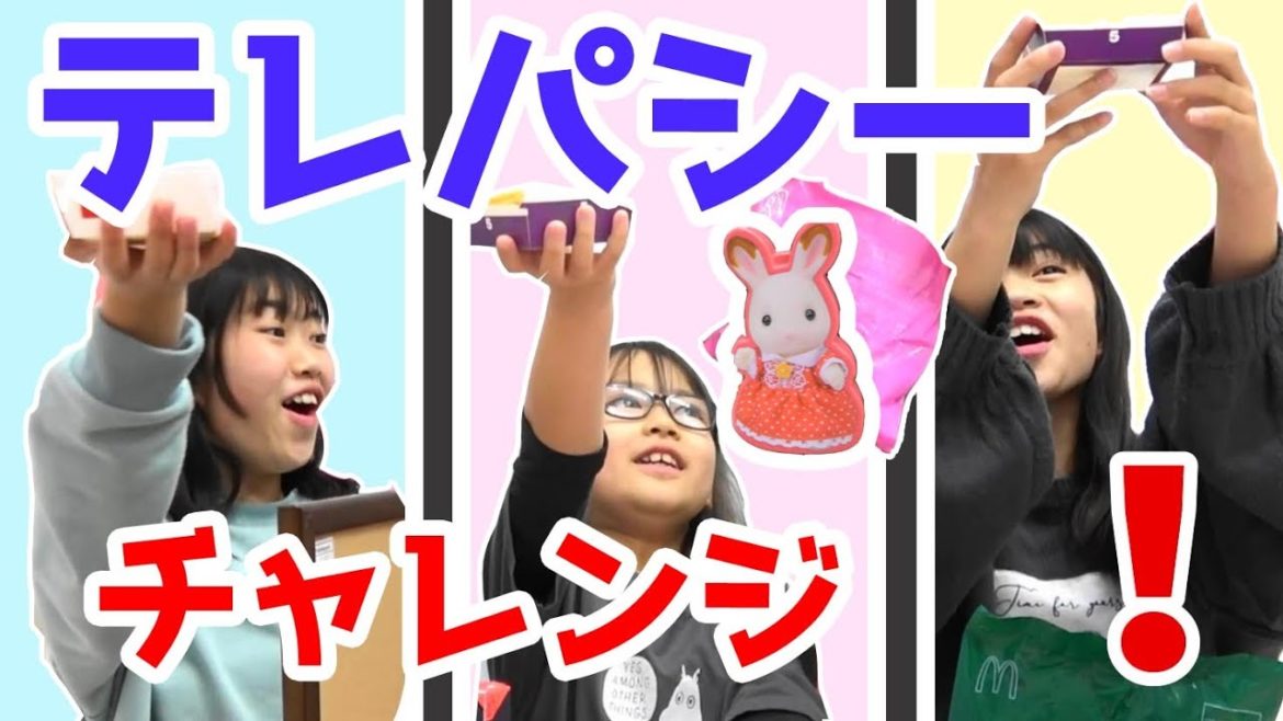 【ハッピーセット】シルバニアファミリー☆テレパシーチャレンジ！★にゃーにゃちゃんねるnya-nya channel