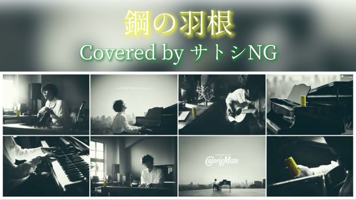 RADWIMPS『鋼の羽根』歌詞付きフル（カロリーメイト新CMソング「この世界で考えつづける人へ」篇）【Covered by サトシNG】