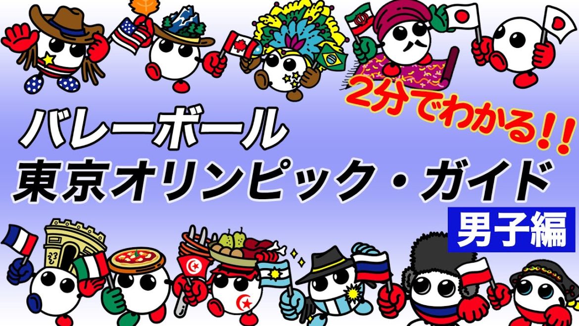 バレーボール 東京オリンピックガイド！男子編＜東京チャレンジ2021 日本×中国　5月2日（日）よる7時から地上波フジテレビで生中継！＞