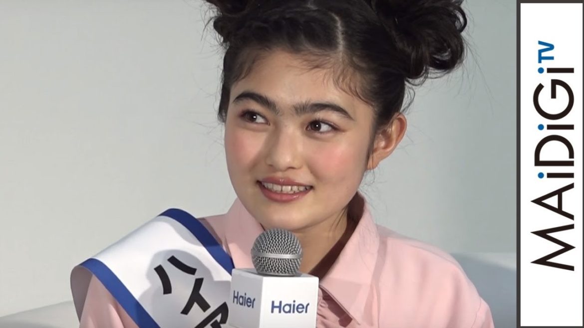 井上咲楽「ミニマリストになりたい」理想の間取りも明かす　「ハイアール新生活応援PR大使就任イベント」3
