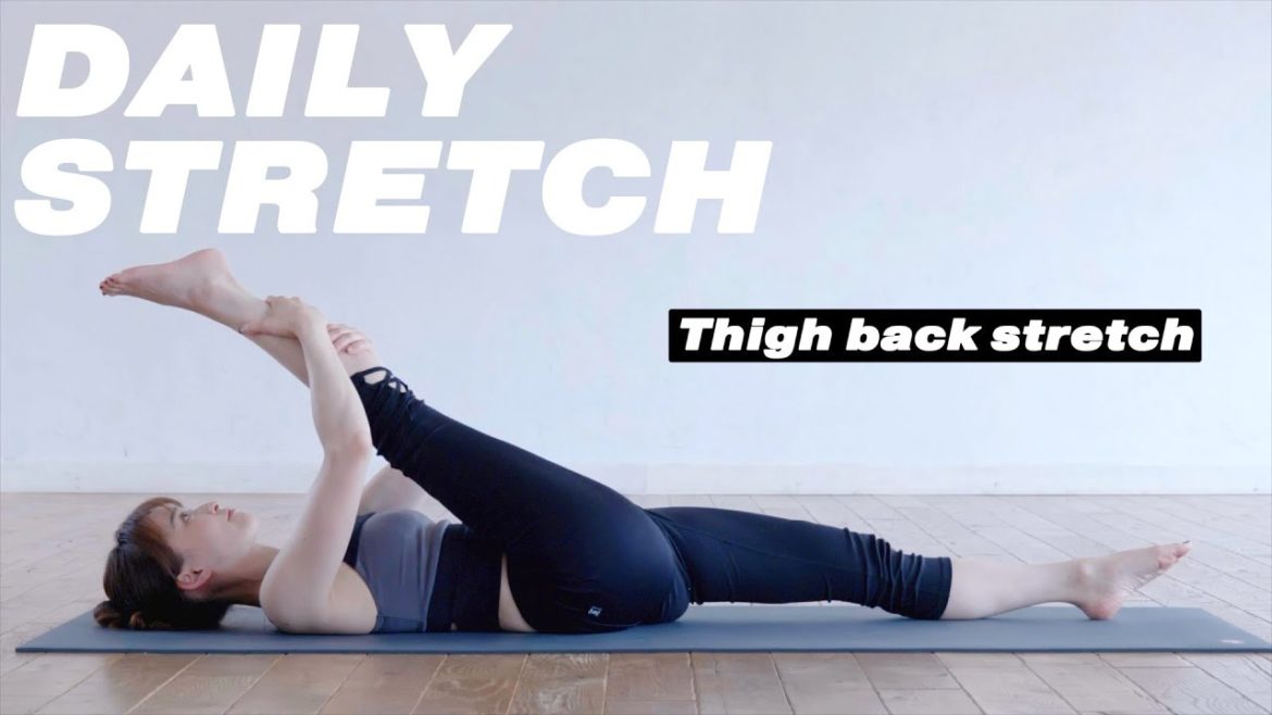 【1日4分】元体操オリンピック選手が本気で考えた毎日やって欲しいもも裏のストレッチ【新リエトレ】