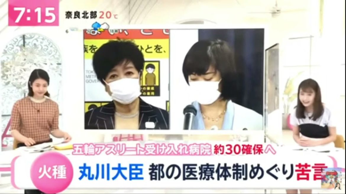 あさチャン！生放送で夏目三久アナが咳き込む  　2021.4.28