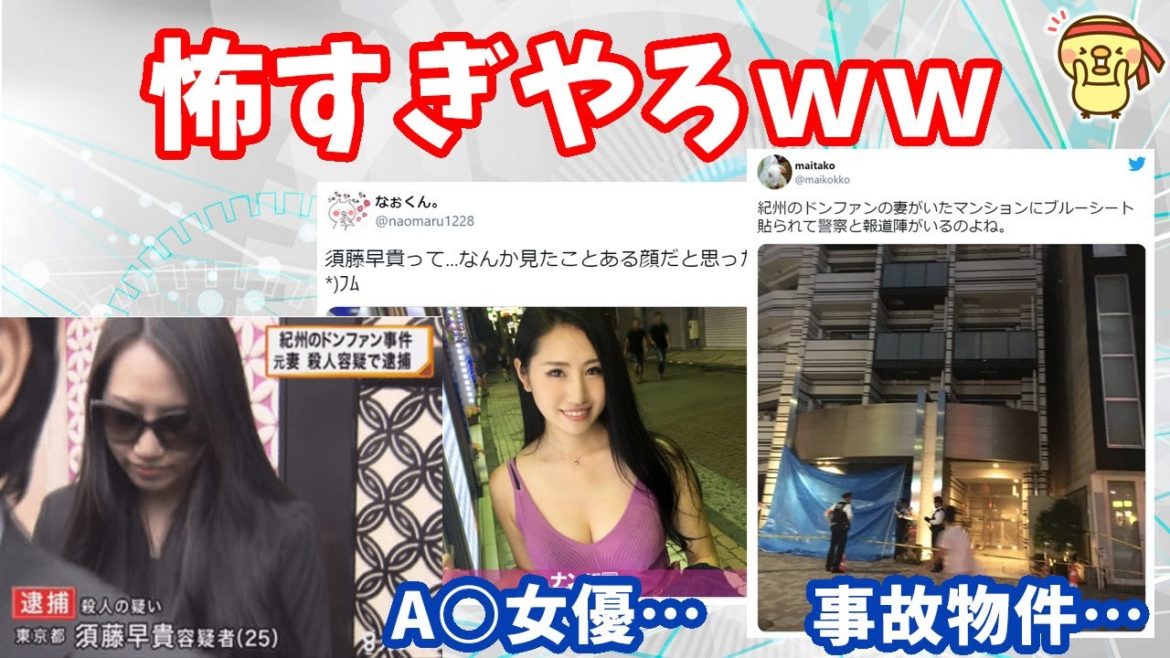 須藤早貴(ドン・ファン嫁)の整形やマンション事故物件殺人事件…壮絶すぎｗｗ