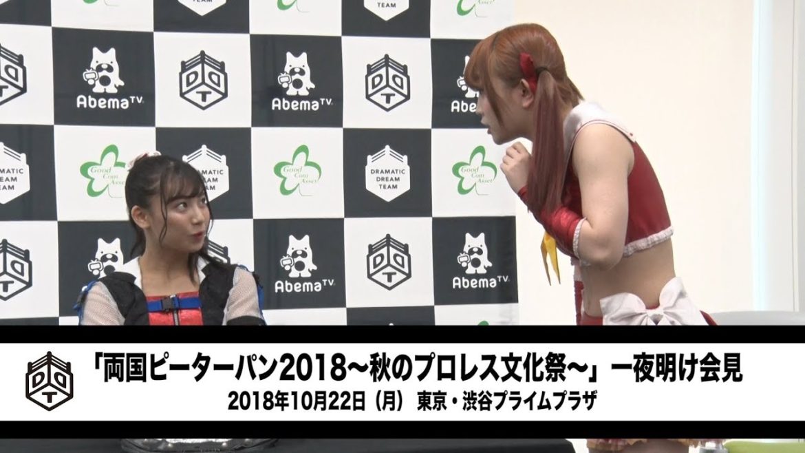 2018年10月22日「両国ピーターパン2018〜秋のプロレス文化祭〜」一夜明け会見