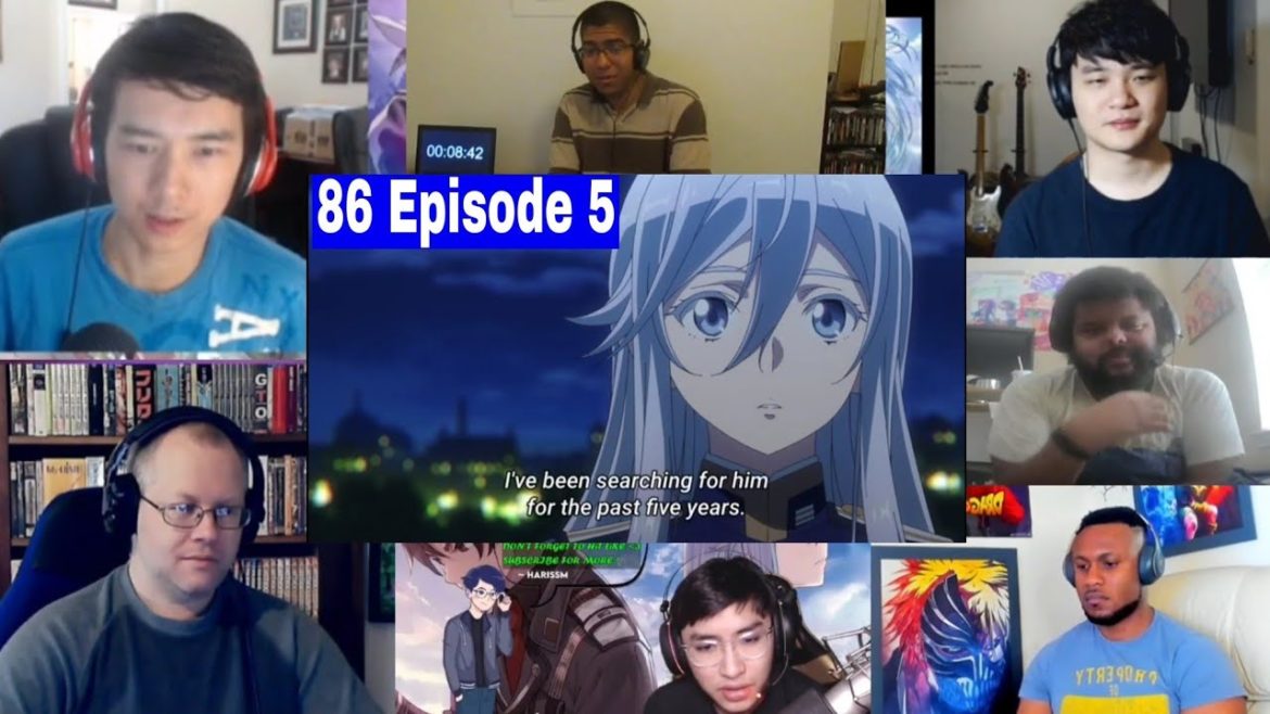 86 Eighty Six Episode 5 REACTION  MASHUP & REVIEW [エイティシックス 5話]