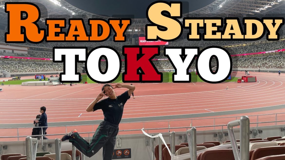 【東京オリンピックテスト大会】新国立競技場で大久保 有梨が100m Hに出場！貴重な経験にギャサリン大号泣！？