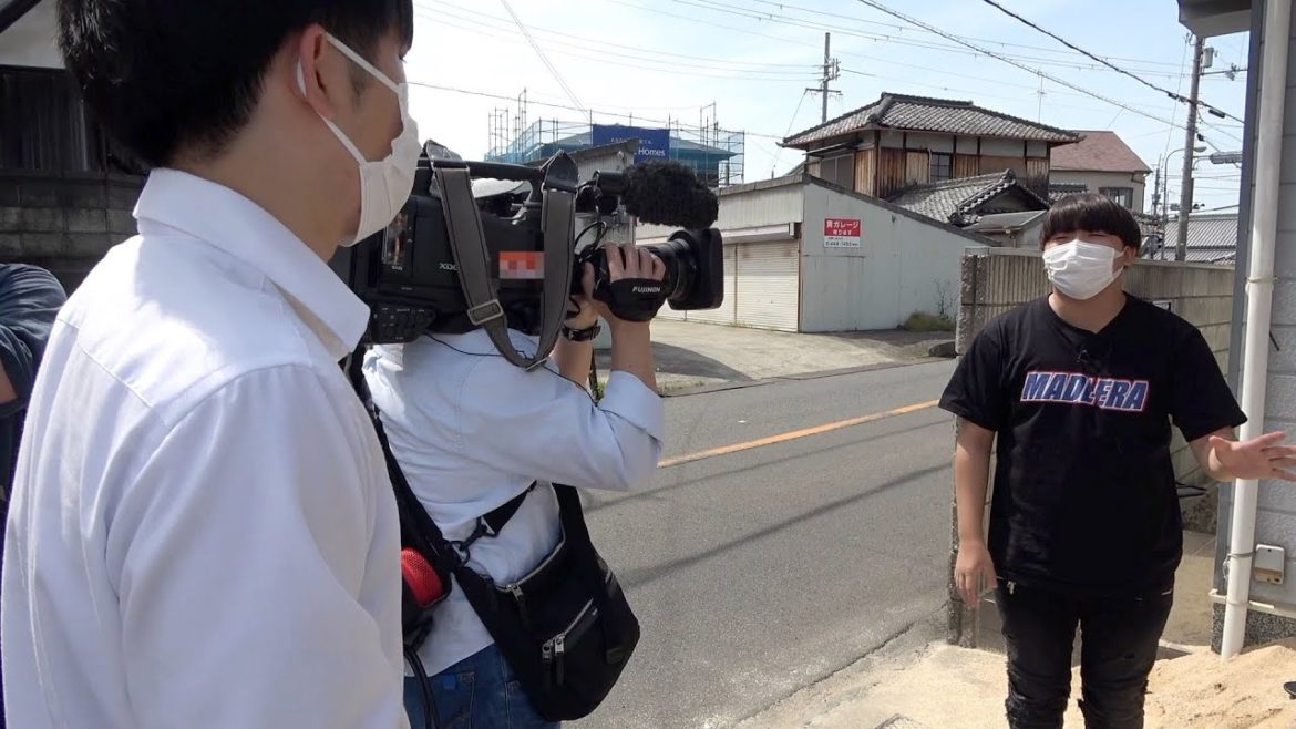 TV取材が家に来ました【家に花火を打たれた件】