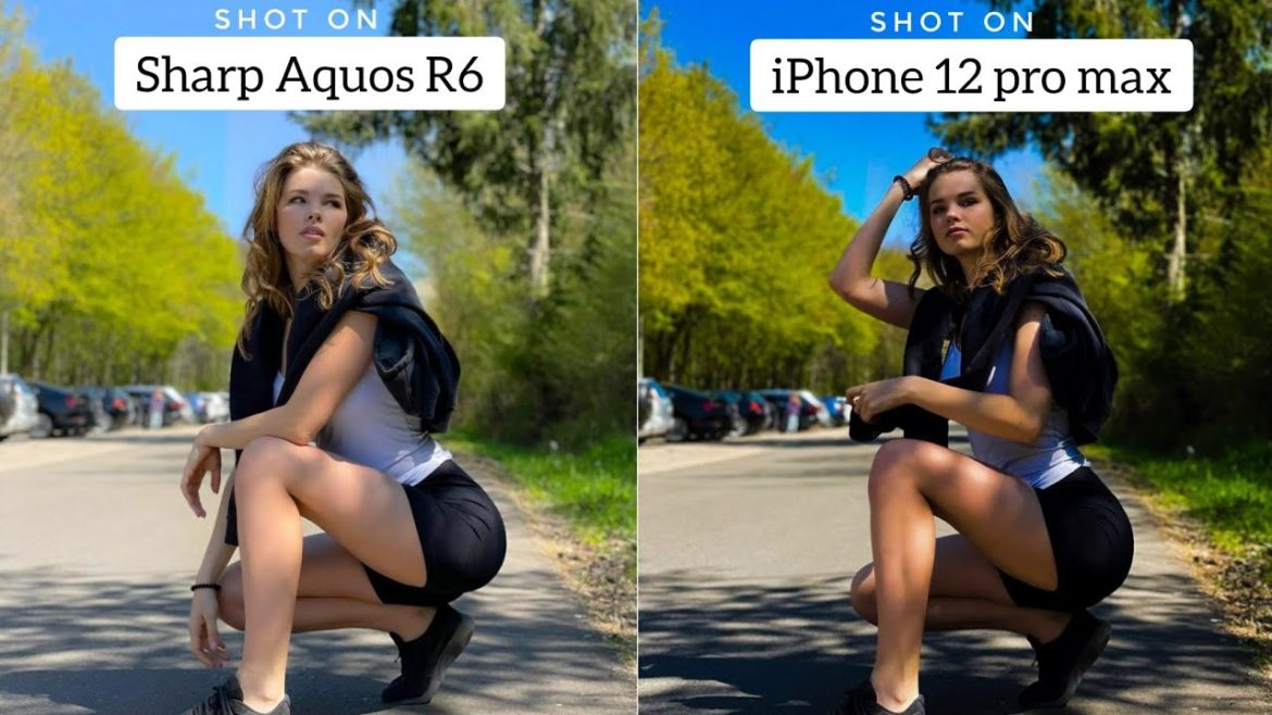 Sharp Aquos R6 VS iPhone 12 pro max | Camera Test Comparison