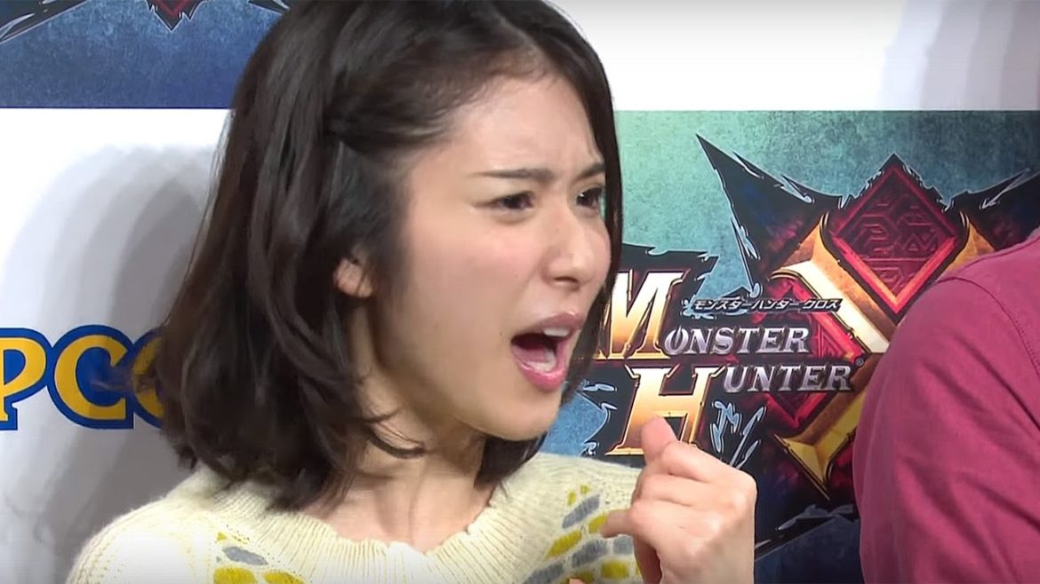 松岡茉優、武井壮に「はぁ？」“素”の突っ込み！「今後は気をつけよう…」「モンスターハンタークロス」CM完成発表会　会見1