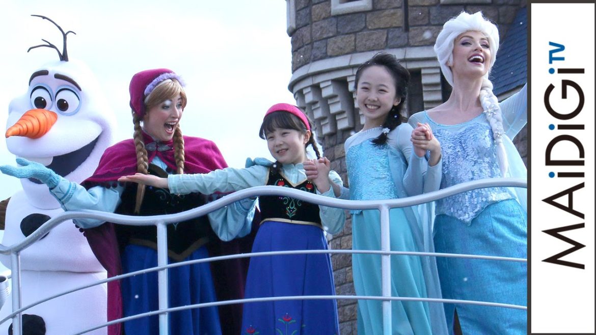 本田望結＆紗来、TDL「アナとエルサのフローズンファンタジー」SPプログラムに登場 歌とダンス披露！　#Tokyo Disney Land　#event