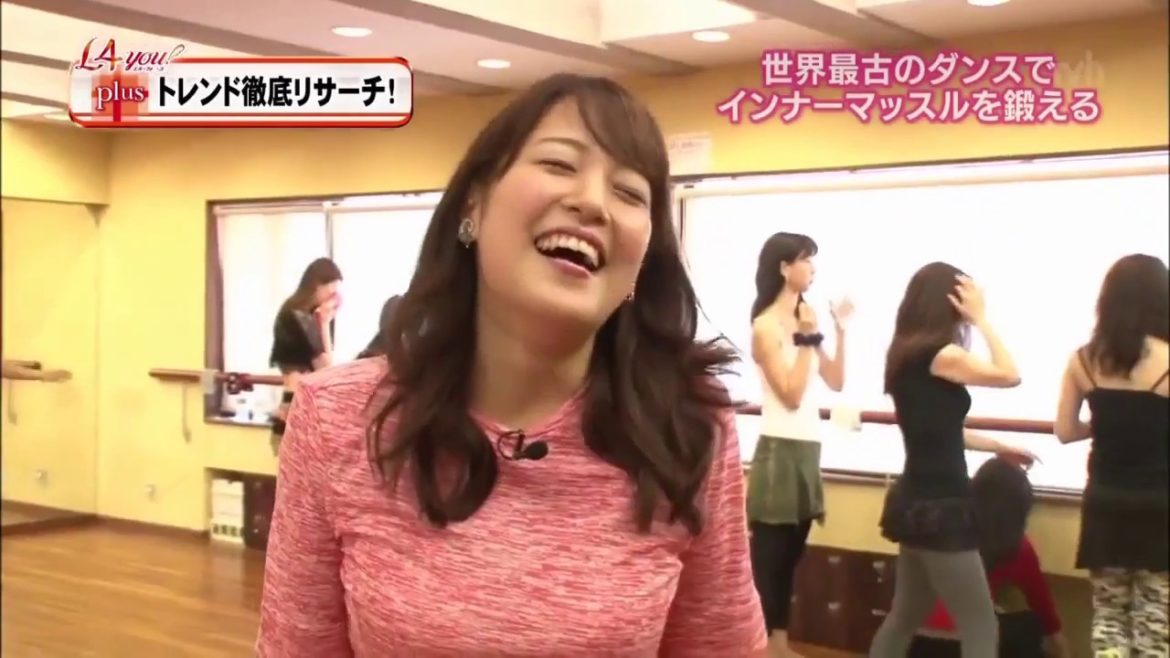 【HD動画】鷲見玲奈アナ『ベリーダンス』に挑戦！！