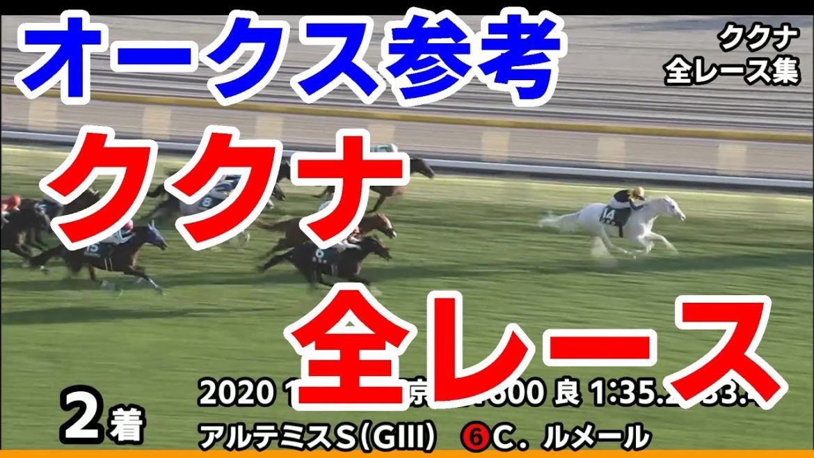 【優駿牝馬オークス2021予想参考】ククナ全レース集~桜花賞2021【パドック競馬】