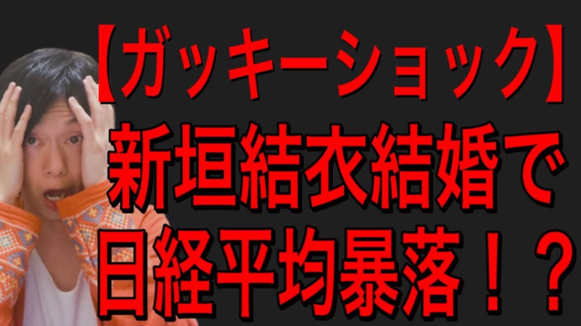 【ガッキーショック】新垣結衣、星野源が結婚で株価暴落！？芸能人ショックについて！