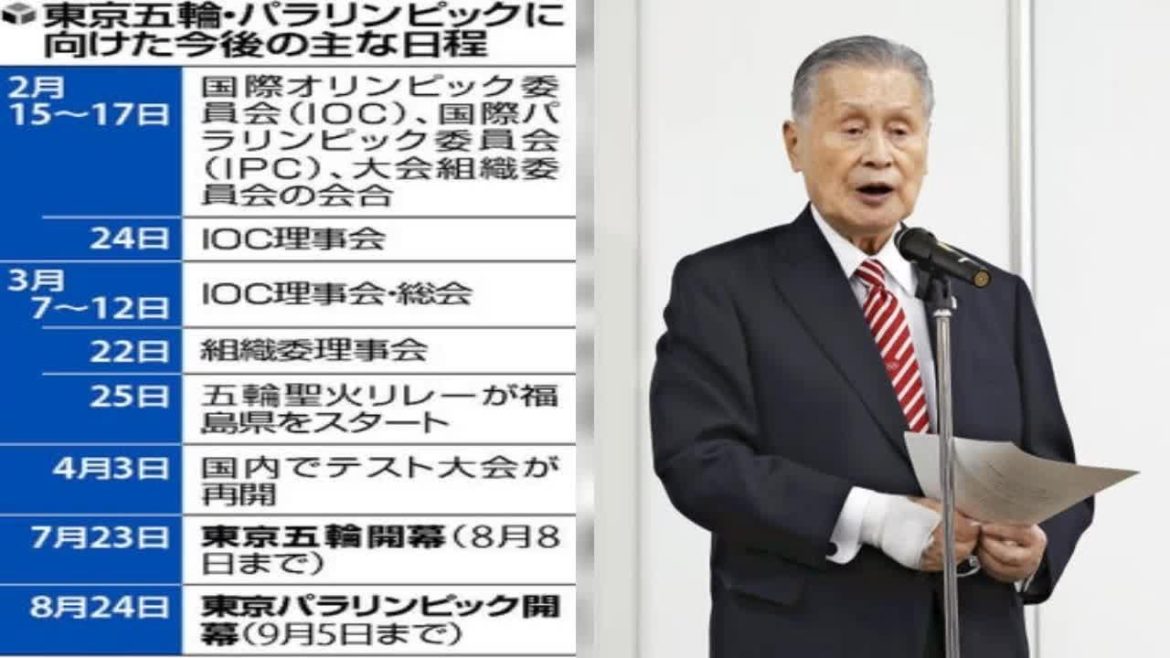 ✅  東京五輪・パラリンピック大会組織委員会の森喜朗会長（８３）は１１日、女性蔑視（べっし）と受け取れる自身の発言の責任を取って辞任する意向を固め、組織委幹部らに伝えた。１２日の組織委の緊急会合で表明