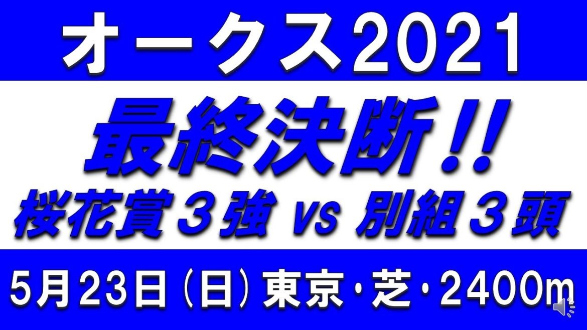 【競馬予想・オークス2021】最終決断‼ 桜花賞上位組vs ステラリア タガノパッション スルーセブンシーズ  16点で3連単を仕留める‼