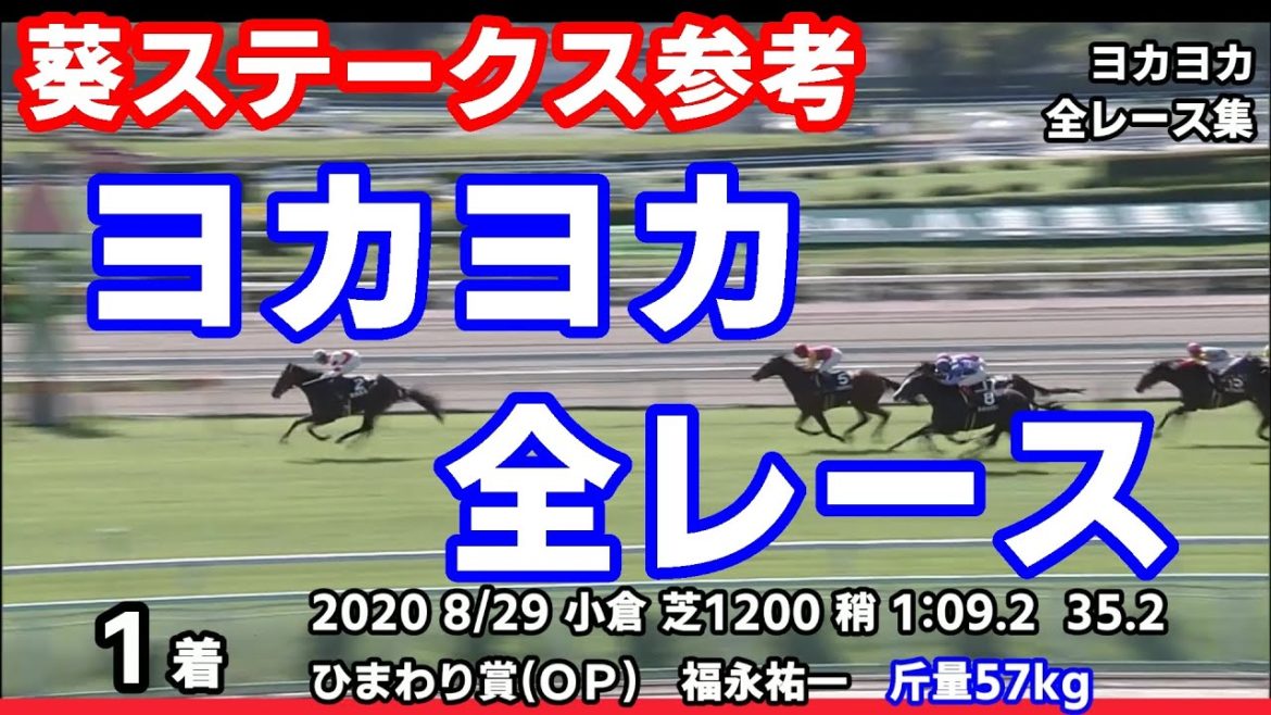 【葵ステークス2021予想参考】ヨカヨカ全レース集~桜花賞2021【パドック競馬】