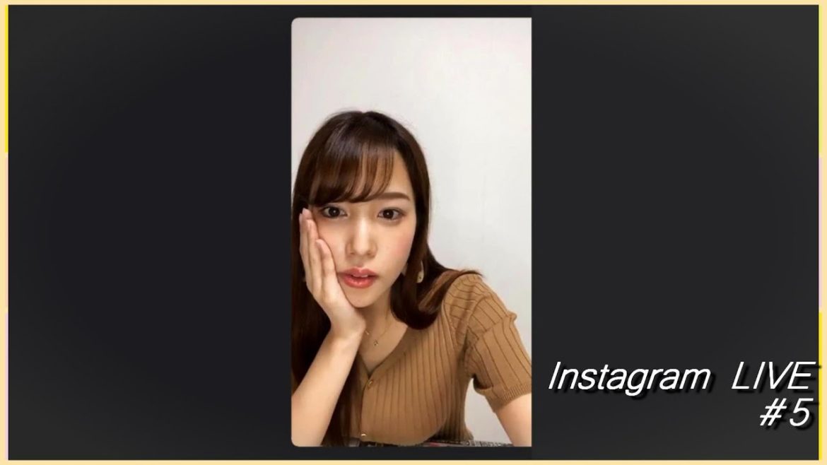 鷲見玲奈 インスタライブ⑤ Reina SUMI Instagram Live #5 @sumi__reina