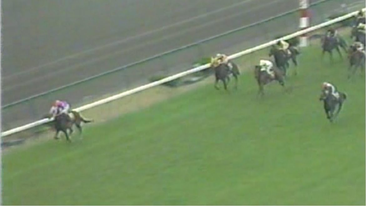 【スーパー競馬】桜花賞キョウエイマーチ 1997年 （一番人気キョウエイマーチ、二番人気メジロドーベル）