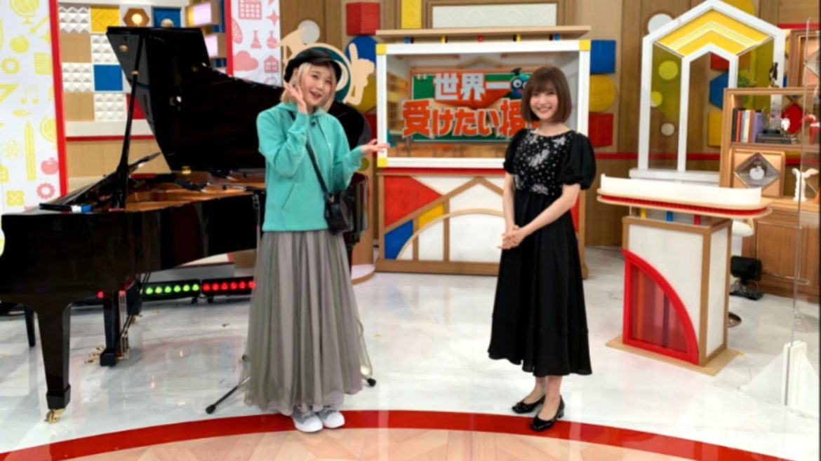 写真2種 ハラミちゃん🍖🎹 世界一受けたい授業 May 8, 2021 / お米🍚編集