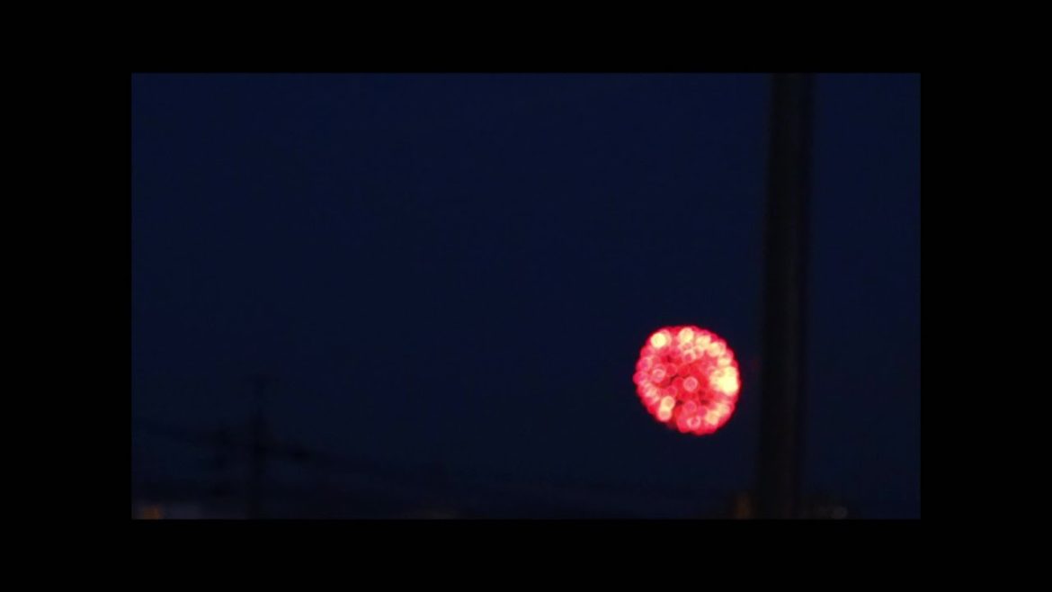 #4駅伝花火大会　2021年５月３日　午後７時