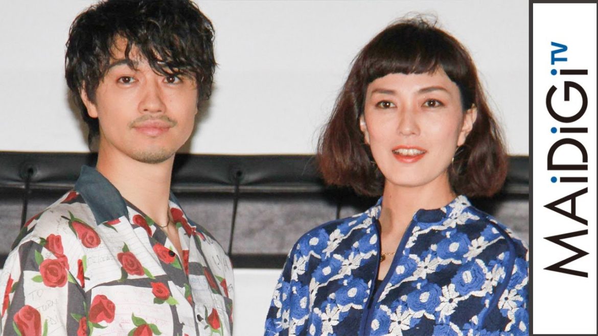 斎藤工、板谷由夏の美脚にうっとり　「フィガロ　ドライブイン・シアター」トークショー1