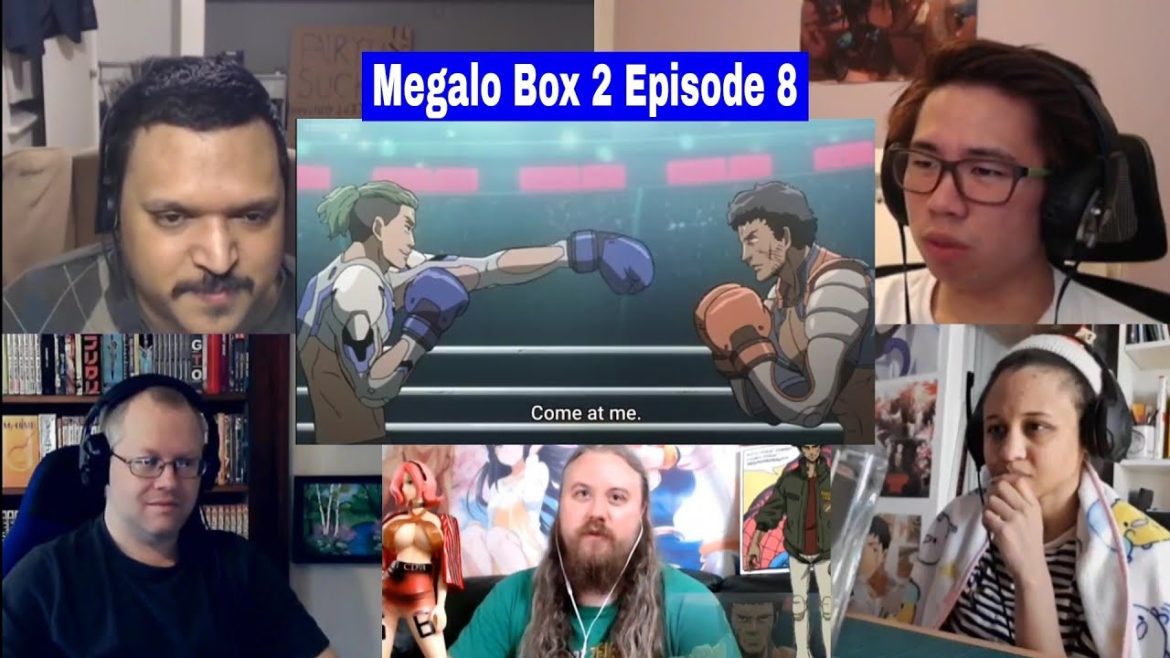 Nomad : Megalo Box season 2 Episode 8 REACTION MASHUP [メガロボクス 2期 8話]