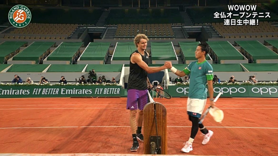【マッチハイライト】アレクサンダー･ズベレフ vs 錦織 圭／全仏オープンテニス2021 4回戦【WOWOW】