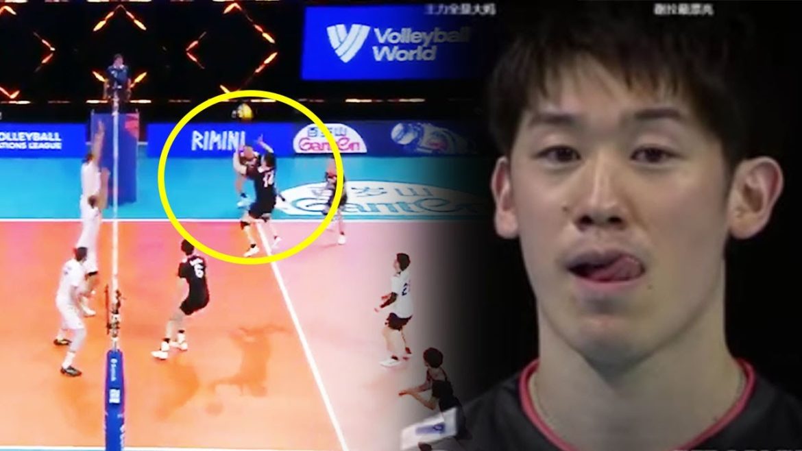 Yuki Ishikawa 石川祐希 Does It Again | Fake Spike | Volleyball Nation’s League 2021