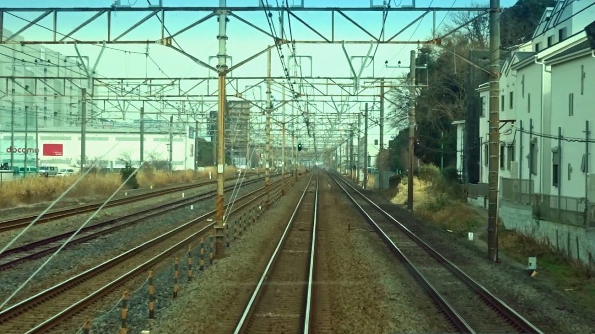 【2021.2】JR東海道線藤沢～大船間村岡新駅(仮称)設置区間前面展望