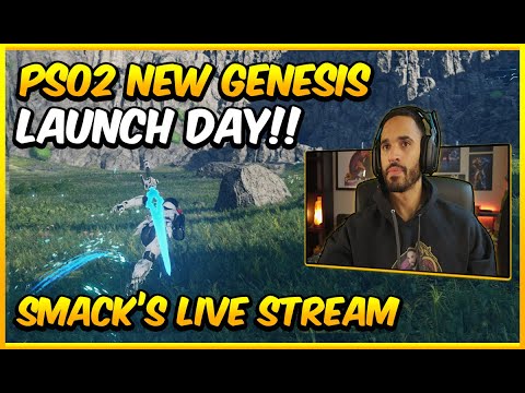 PSO2 NEW GENESIS LAUNCH DAY! | 1st Playthrough | Smack's Livestream PSO2 NEW GENESIS LAUNCH DAY! | 1st Playthrough | Smack's Livestream