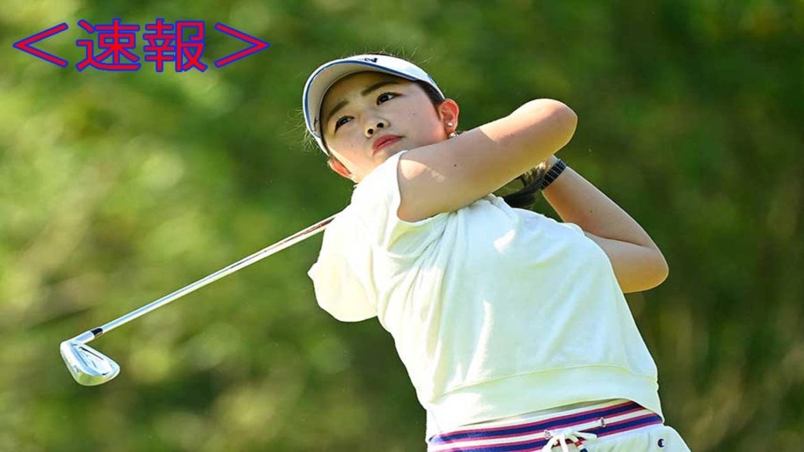 笹生優花と同じ19歳・山下美夢有　6アンダー2位発進に充実感「自分のプレーができた」