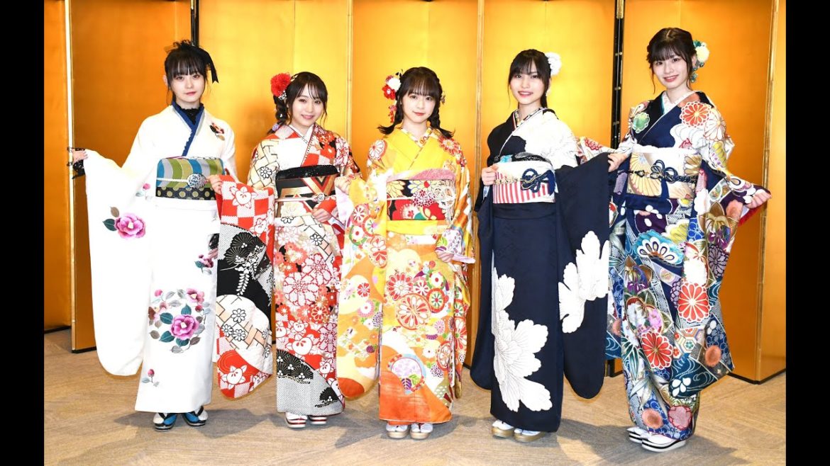 ＜AKB成人式＞2021 - 横山結衣 振り袖披露抱負