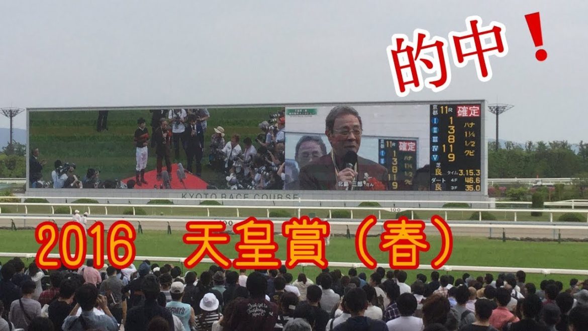 【競馬】2016  第153回天皇賞（春）を日帰りで見てきました❗️