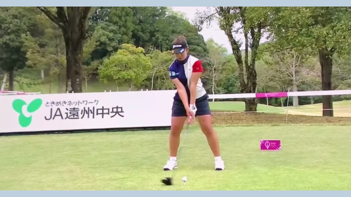 【ゴルフ】 山下美夢有　スイング