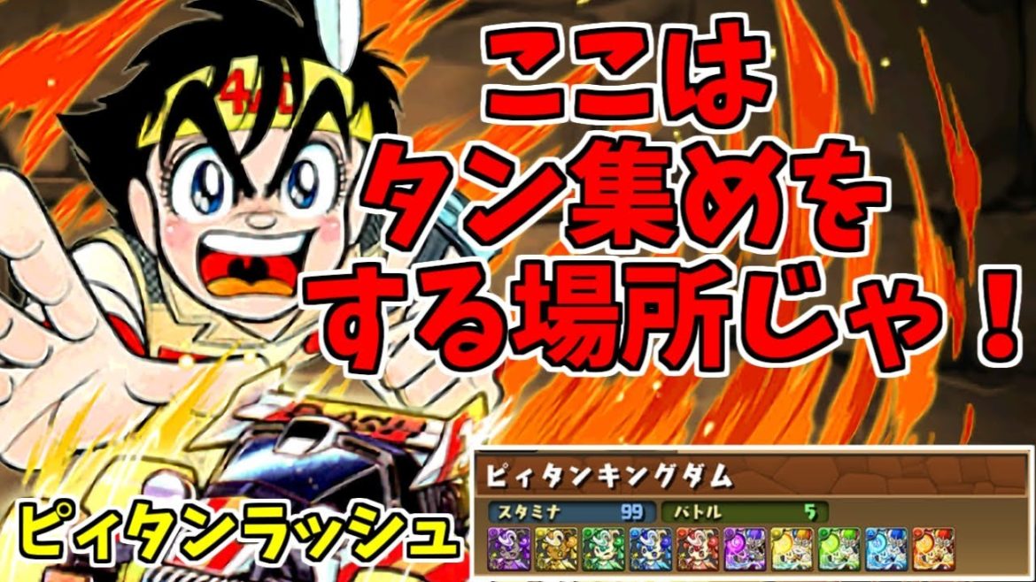 【ピィタンラッシュ】そうです、想像している通りの場所です！【パズドラ実況】