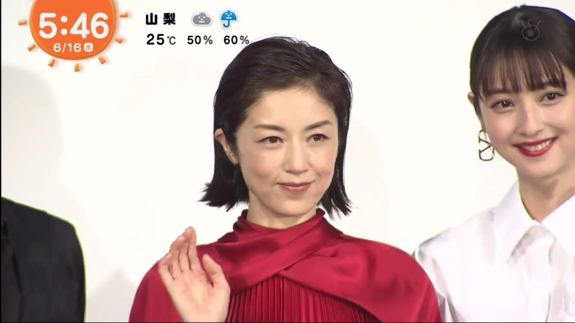 高岡早紀（48）自称28歳役ワイヤーアクションに挑戦 『 めざましテレビ 2021年06月16日 NEW 』
