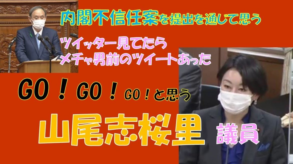 6月15日、内閣不信任案は否決へ、またツイッター見て、山尾志桜里議員(国民民主党)の関連ツイートは「志、ある」と思う! 6月15日、内閣不信任案は否決へ、またツイッター見て、山尾志桜里議員(国民民主党)の関連ツイートは「志、ある」と思う!