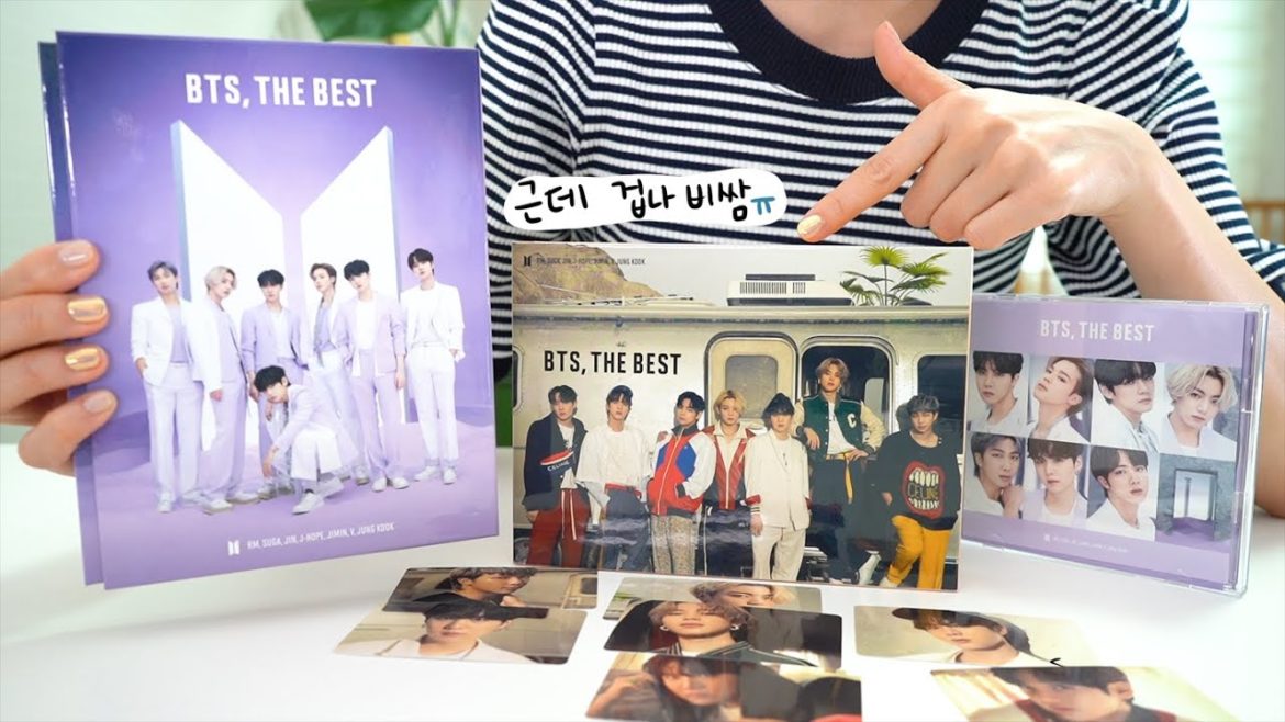 BTS 일본 앨범은 간단(?)하네