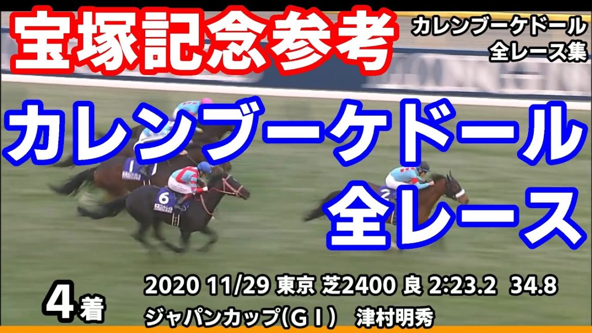 【宝塚記念2021予想参考】カレンブーケドール全レース集~天皇賞春2021【パドック競馬】