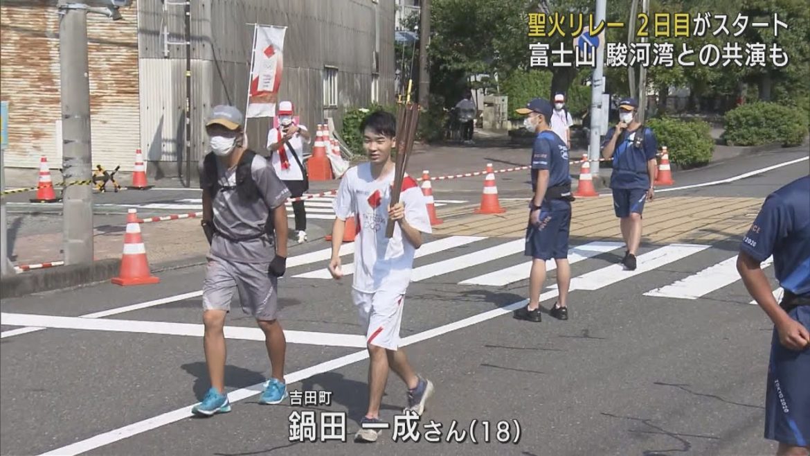 原因不明の病に悩む18歳「今の自分を打破したい」 別所哲也さん「感無量」 広瀬アリスさん、岩崎恭子さんも… /聖火リレー 静岡・牧之原市 原因不明の病に悩む18歳「今の自分を打破したい」 別所哲也さん「感無量」 広瀬アリスさん、岩崎恭子さんも… /聖火リレー 静岡・牧之原市