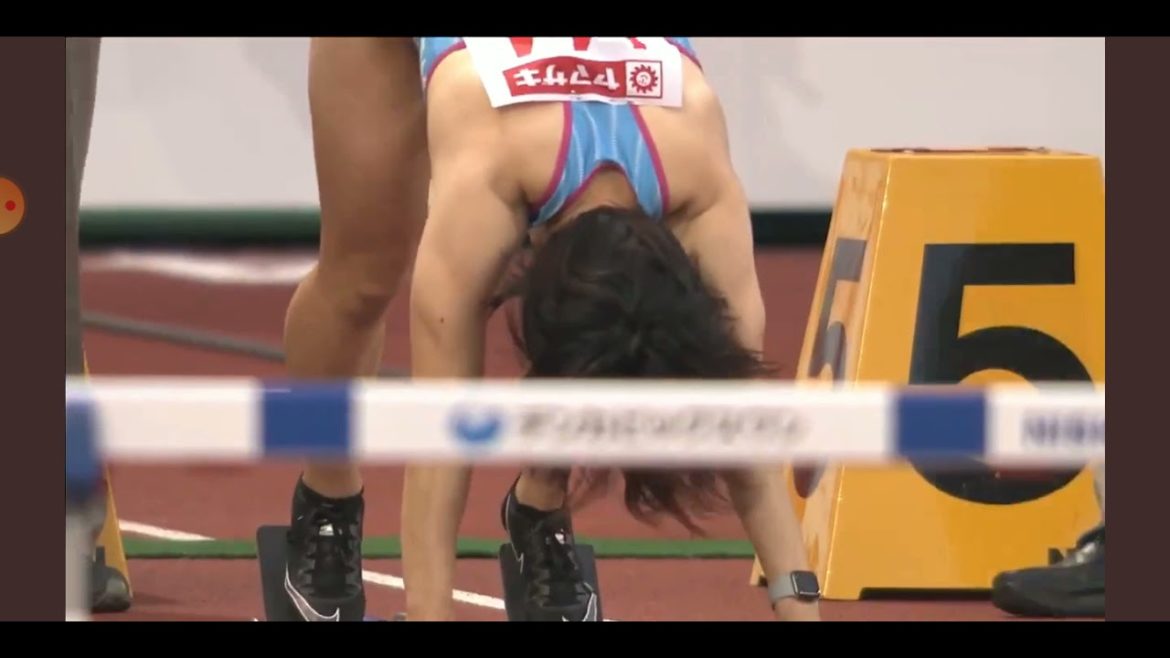 日本選手権女子100H決勝   青木益未13,02秒
