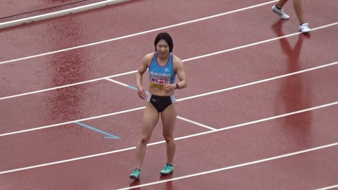 女子100mH予選1組 青木益未13.27(+0.4) 織田記念2021