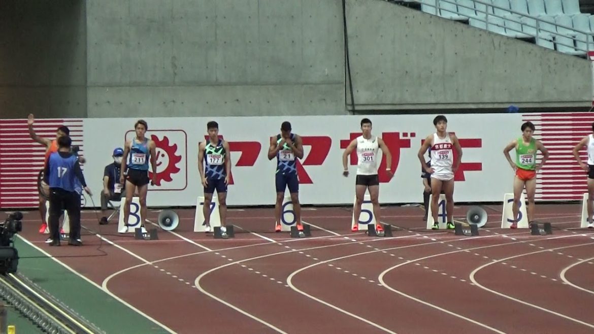 2021.6.21 陸上 日本選手権 男子100m 桐生祥秀選手 痛みがあるなか決勝へ！