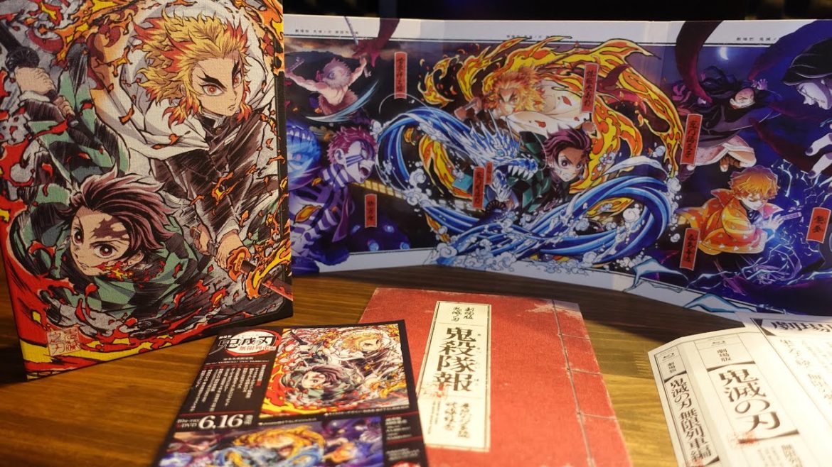 【開封】鬼滅の刃、無限列車編のBlu-ray&DVDがキター！これは絶対買え！【完全限定生産版】【鬼滅の刃】【DVD】