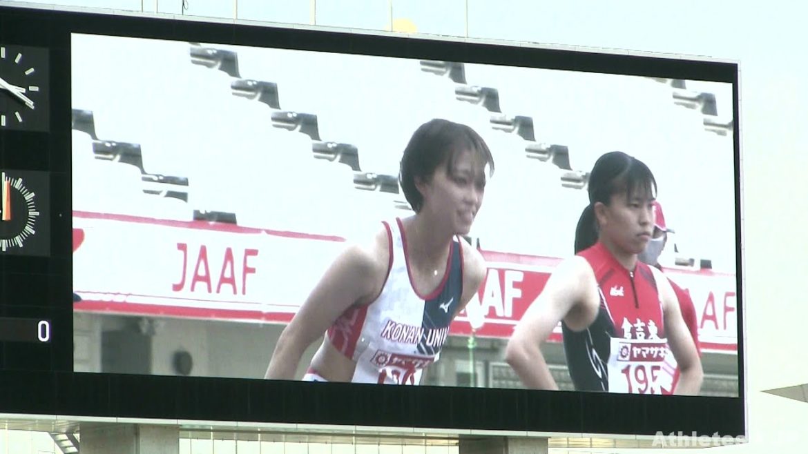 女子100ｍ予選5組【日本選手権2021・東京オリンピック日本代表選考会】