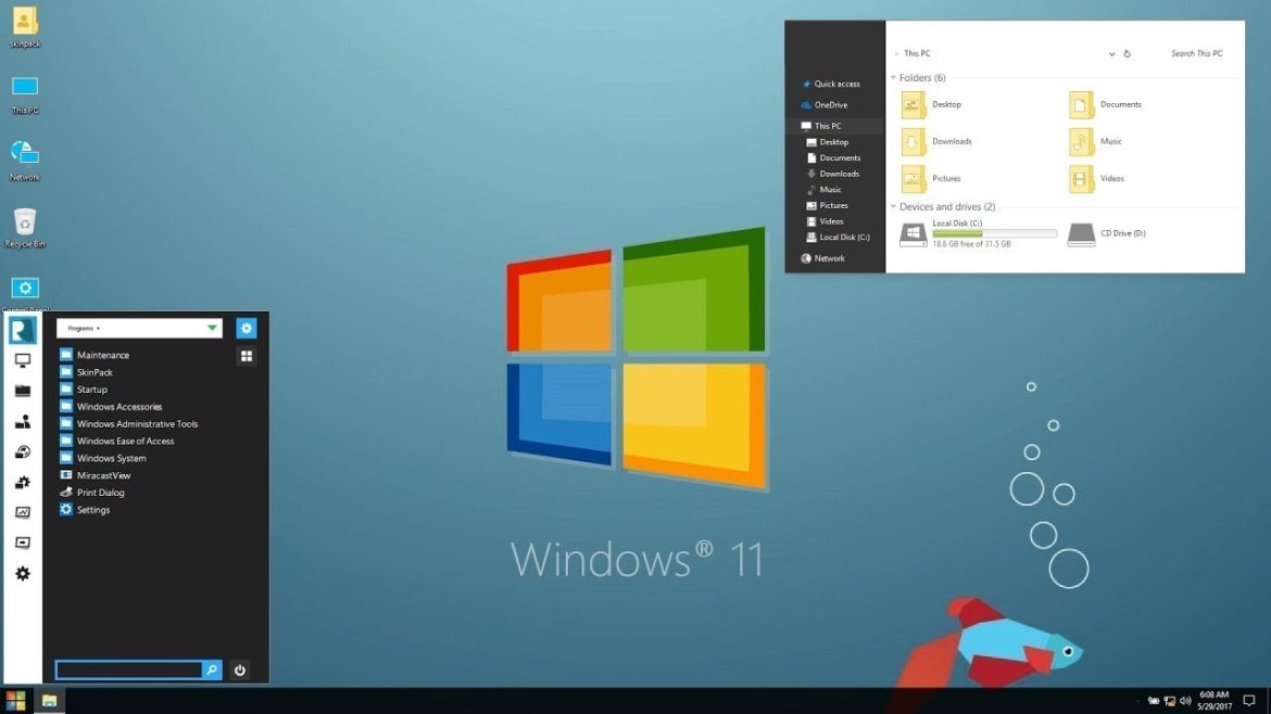 El nuevo sistema operativo Windows 11 de Microsoft El nuevo sistema operativo Windows 11 de Microsoft