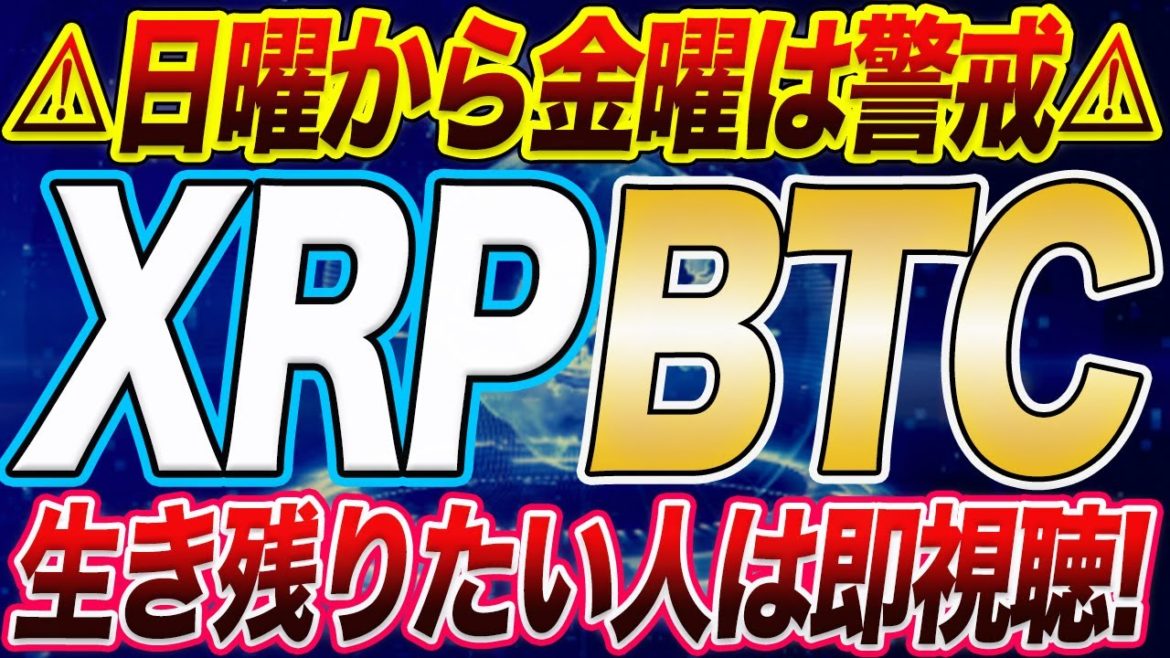 【⚠︎緊急速報⚠︎】ビットコイン・リップル再び大暴落!?今後の仮想通貨はどうなる!?【仮想通貨】【暗号通貨】
